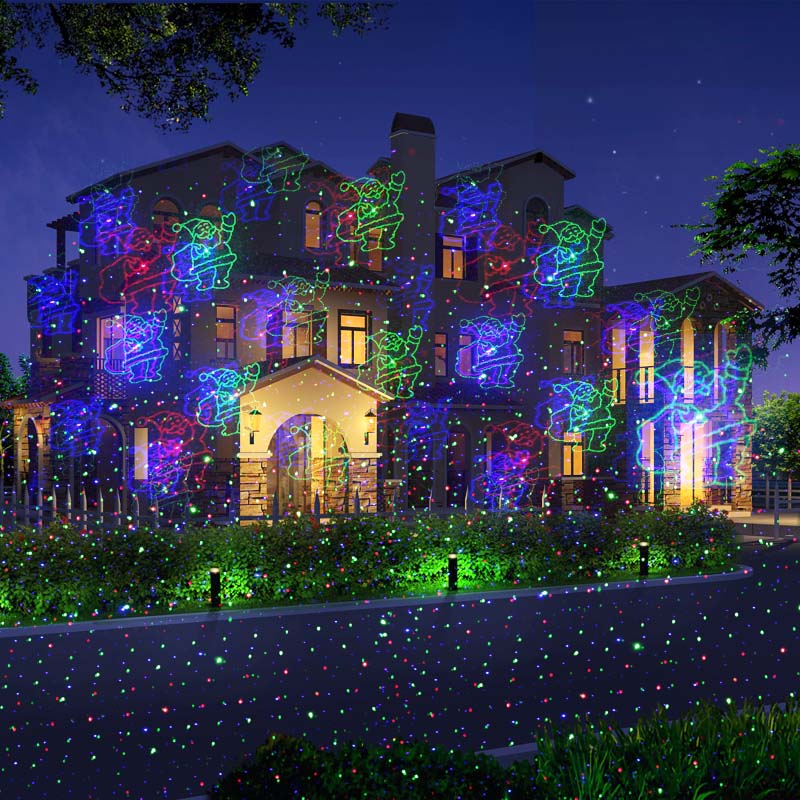 Laser light projector christmas lights deals