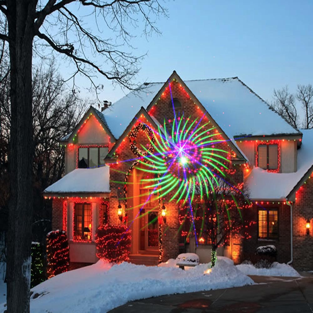 Led Firefly Large Installation LedMAll® Bluetooth RGB Firefly with Large motion patterns Laser Christ ...