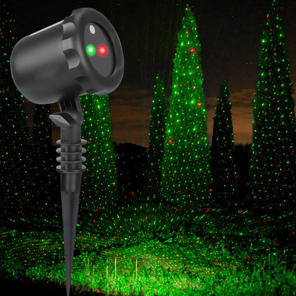 Remote Control Moving firefly Red and Green Laser Lights by LedMall
